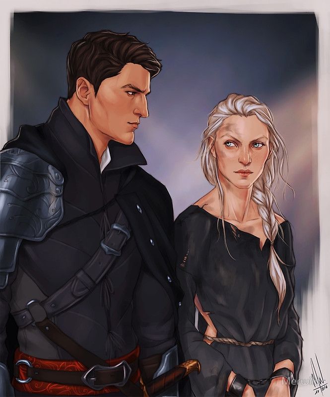 Chaol Westfall a Celaena Sardothien
